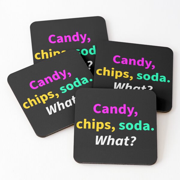 Item preview, Candy, chips, soda. designed and sold by WhackoDesigns.