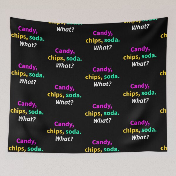 Item preview, Candy, chips, soda. designed and sold by WhackoDesigns.