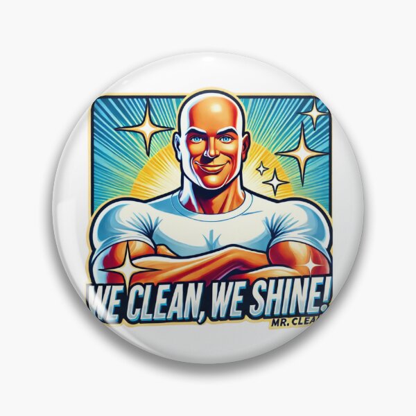 Item preview, Mr Clean: We Clean, We Shine. designed and sold by Reinforced.