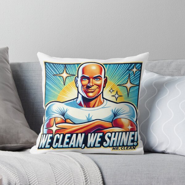Item preview, Mr Clean: We Clean, We Shine. designed and sold by Reinforced.