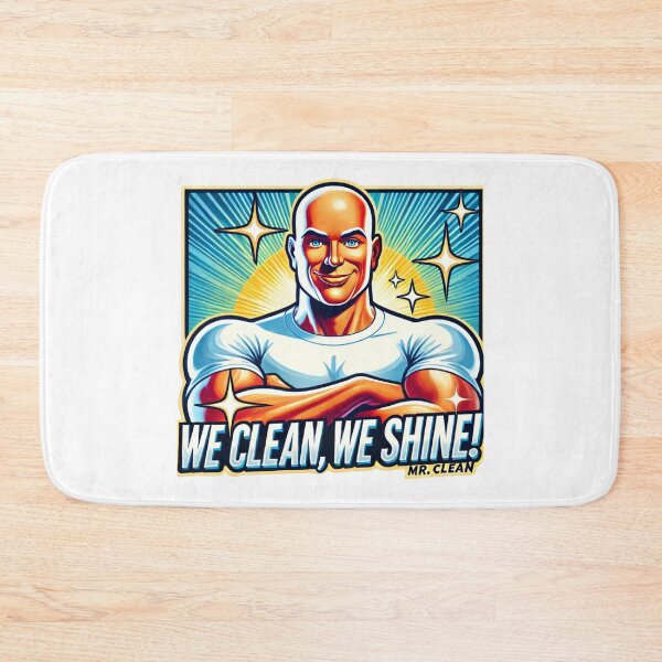 Item preview, Mr Clean: We Clean, We Shine. designed and sold by Reinforced.