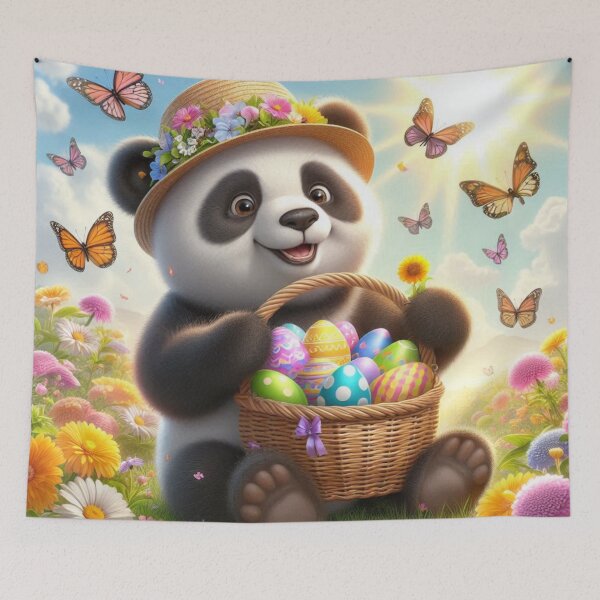 Artikelvorschau, Ein Panda-Ostern entworfen und verkauft von Rob5Designs.