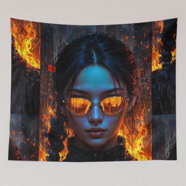 Item preview, Fire gaze in the city of chaos designed and sold by Turko762.
