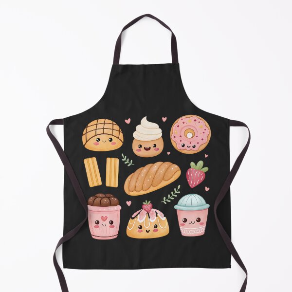 Item preview, A0733 Smiling Concha Bun | Mexican Sweet Bread Art | Kawaii Bakery Design designed and sold by angieart68.