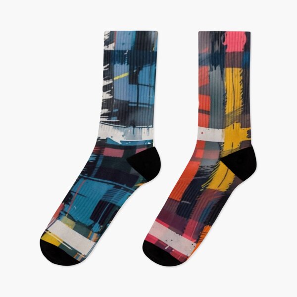 Item preview, Urban Tartan – Abstract Plaid-Inspired Street Art designed and sold by SparkyBamBam.