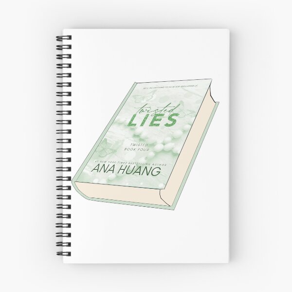 Item preview, Twisted Lies Ana Huang Book Sticker designed and sold by baranskini.