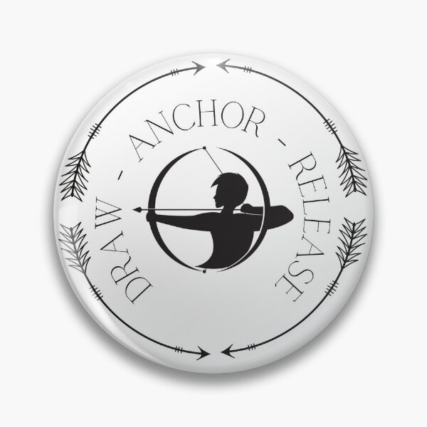 Item preview, Draw, Anchor, Release! Archery is life! designed and sold by Kruzindesigns.