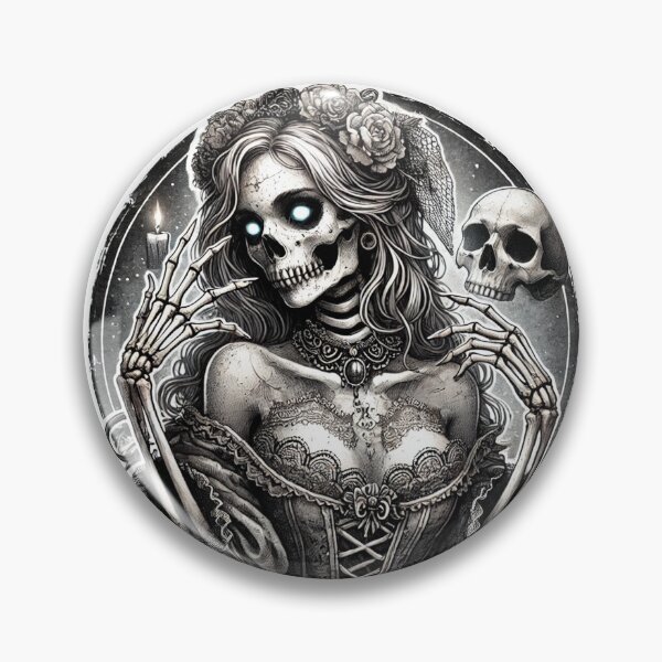 Item preview, Skeletal Queen: Dance of Death designed and sold by AlexHorrorWorld.