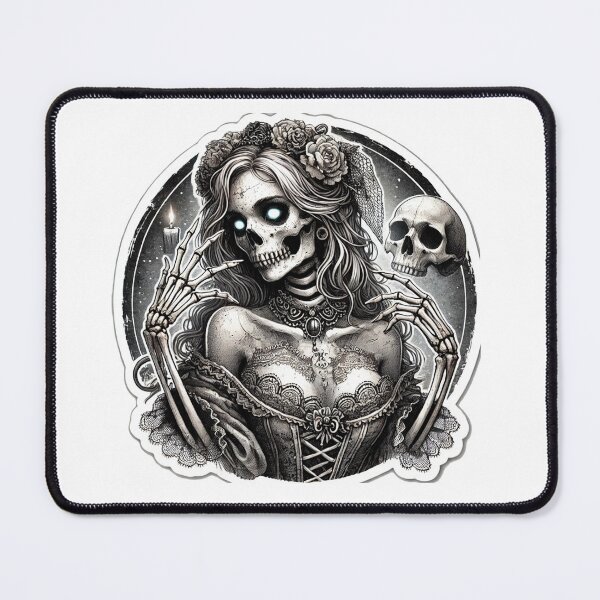 Item preview, Skeletal Queen: Dance of Death designed and sold by AlexHorrorWorld.
