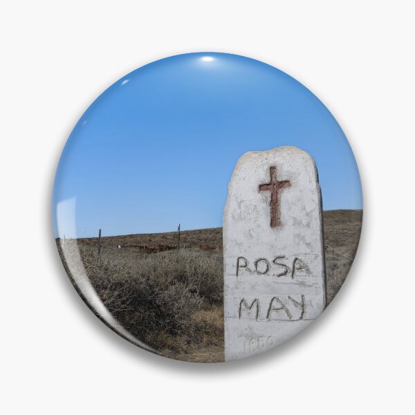 Item preview, Tombstone of Rosa May at Bodie State Park designed and sold by jrtwynam.