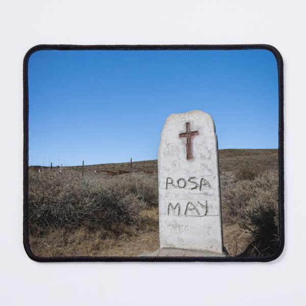 Item preview, Tombstone of Rosa May at Bodie State Park designed and sold by jrtwynam.