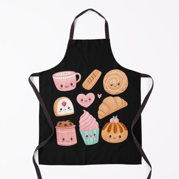Item preview, A0733 Smiling Concha Bun Mexican Sweet Bread Art | Kawaii Bakery Design designed and sold by angieart68.