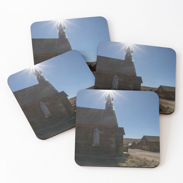 Item preview, Sunburst Over Church in Bodie Ghost Town 1 designed and sold by jrtwynam.