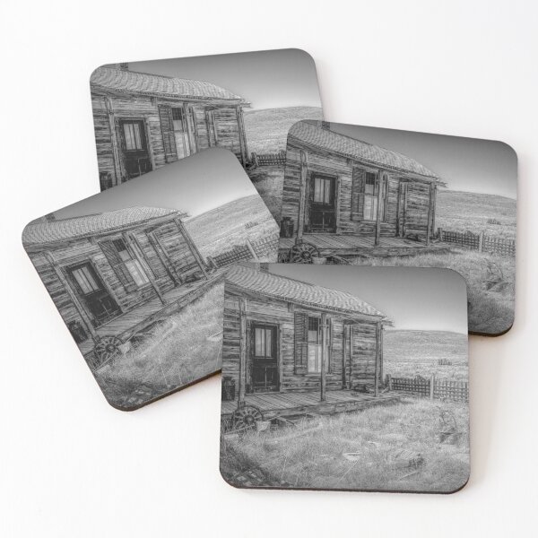 Item preview, Abandoned Frontier Homestead in Bodie Ghost Town BW designed and sold by jrtwynam.