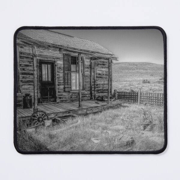 Item preview, Abandoned Frontier Homestead in Bodie Ghost Town BW designed and sold by jrtwynam.