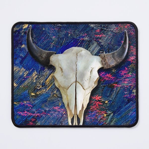 Item preview, Steer Skull on Painted Textures designed and sold by Larry Costales.