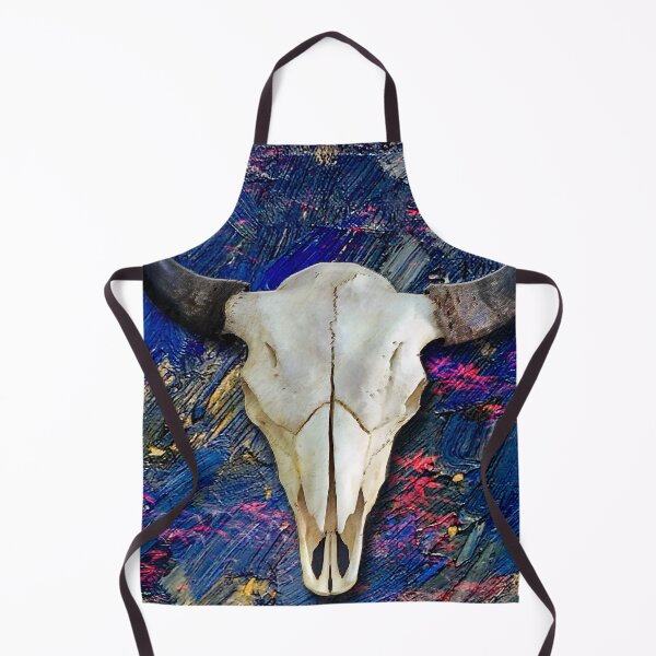 Item preview, Steer Skull on Painted Textures designed and sold by Larry Costales.