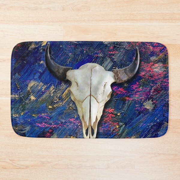 Item preview, Steer Skull on Painted Textures designed and sold by Larry Costales.