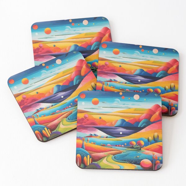 Item preview, Surrealistic Mountain Landscape  designed and sold by Vicky Brago-Mitchell®.