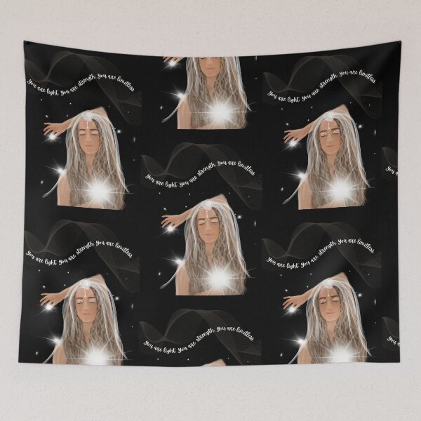 Item preview, Radiant Soul: Empowering Digital Portrait of a Strong Woman designed and sold by angelyara.