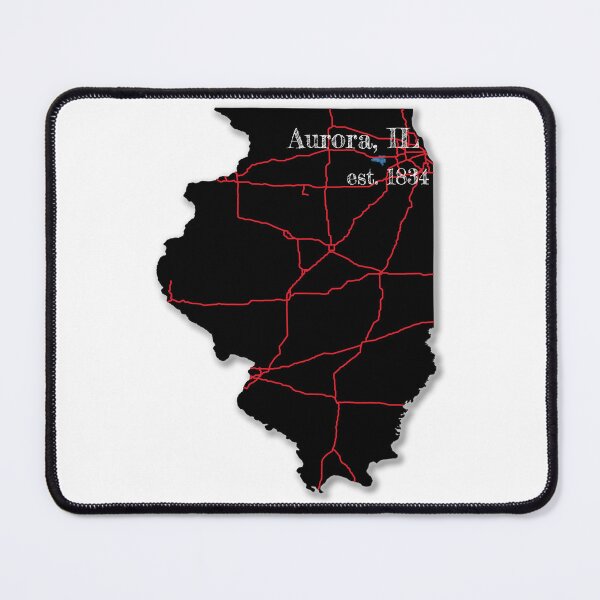 Item preview, Aurora, IL designed and sold by PhilbonianDezin.