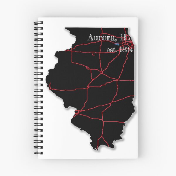 Item preview, Aurora, IL designed and sold by PhilbonianDezin.