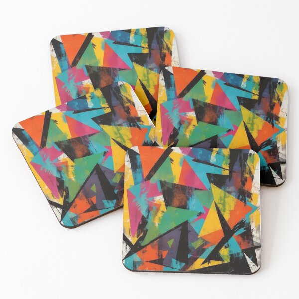 Item preview, Urban Geometric – Bold Abstract Expressionism designed and sold by SparkyBamBam.