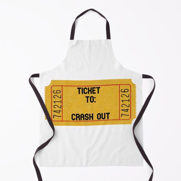 Item preview, ticket to crash out designed and sold by createandrogyny.