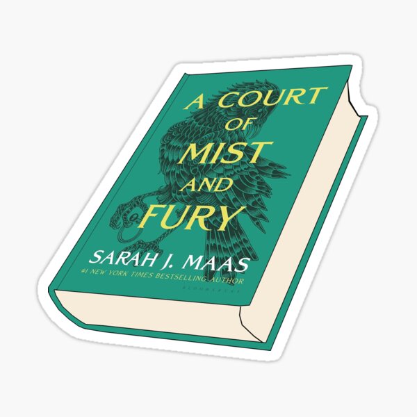 Item preview, A Court of Mist and Fury Book Sticker designed and sold by baranskini.