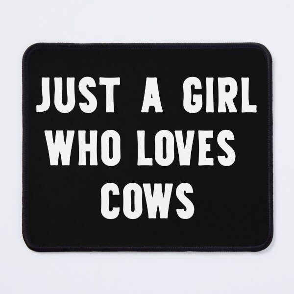 Item preview, Just A Girl Who Loves Cows Funny Cow Lover designed and sold by RareBunny.
