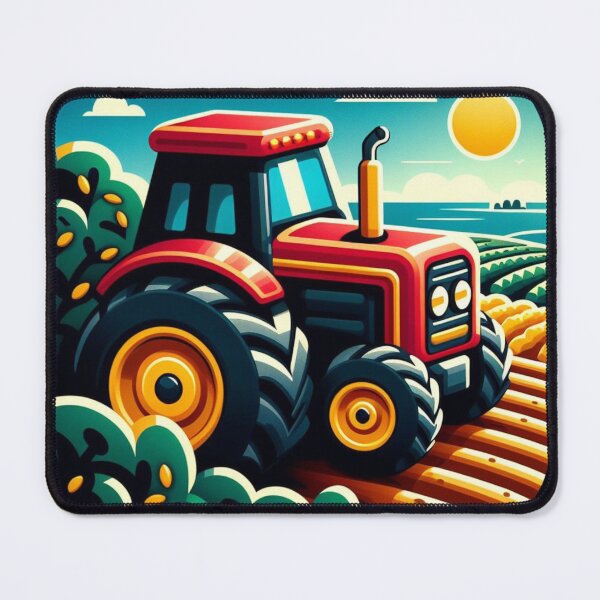 Item preview, Little Red Tractor designed and sold by Fuzzymooselogs.