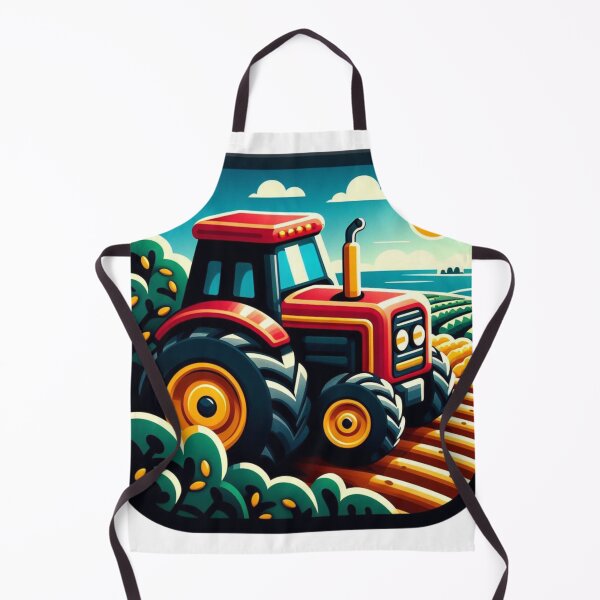Item preview, Little Red Tractor designed and sold by Fuzzymooselogs.