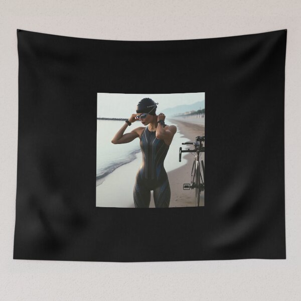 Item preview, Triathlon Warrior - Swim and Conquer designed and sold by Triathlongram.