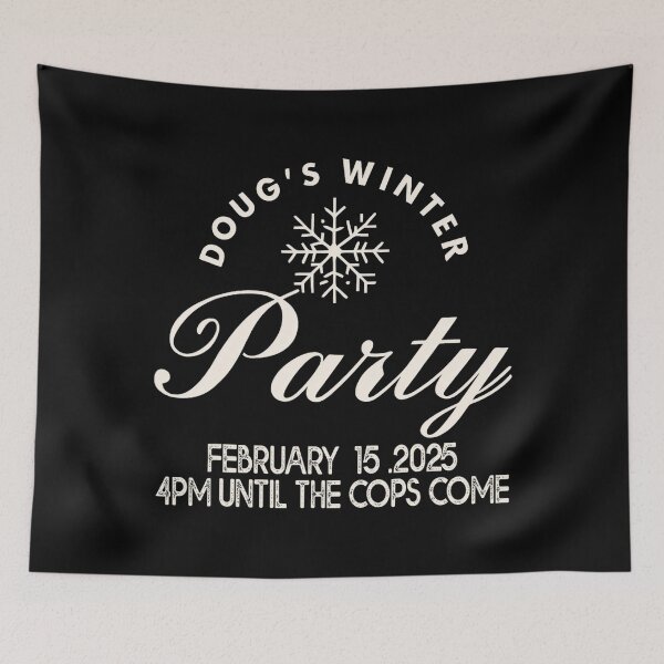 Item preview, Dougs Winter Party February 2025 Just Bring Smile designed and sold by GrulkeNedrow.