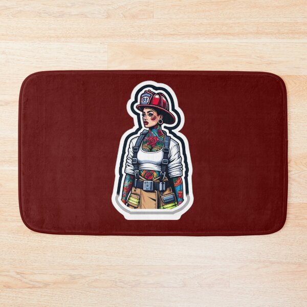 Item preview, Pinup Firefighter designed and sold by PinUpPizzazz.