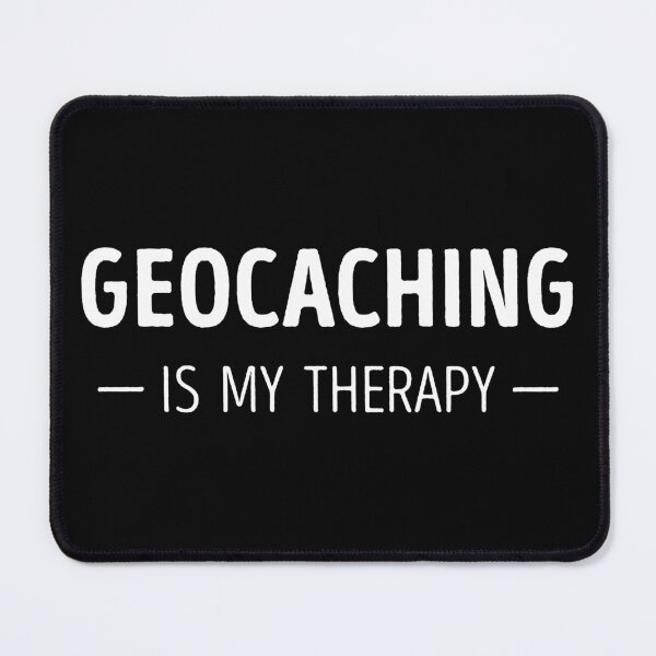 Item preview, Geocaching Is My Therapy Funny Geocaching Lover designed and sold by RareBunny.