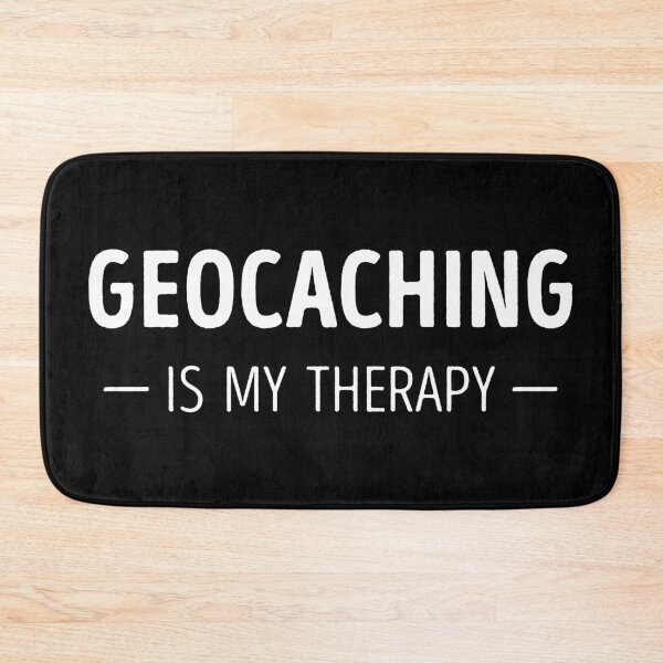 Item preview, Geocaching Is My Therapy Funny Geocaching Lover designed and sold by RareBunny.
