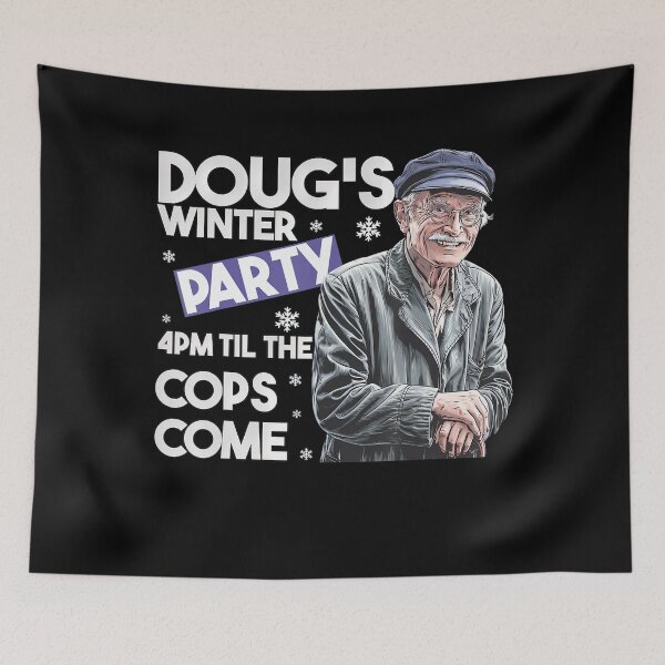 Item preview, Dougs Winter Party February 2025 Meme designed and sold by GrulkeNedrow.