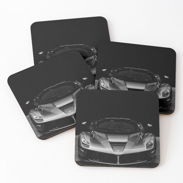 Item preview, Black and White Ferrari Car designed and sold by bergitat.