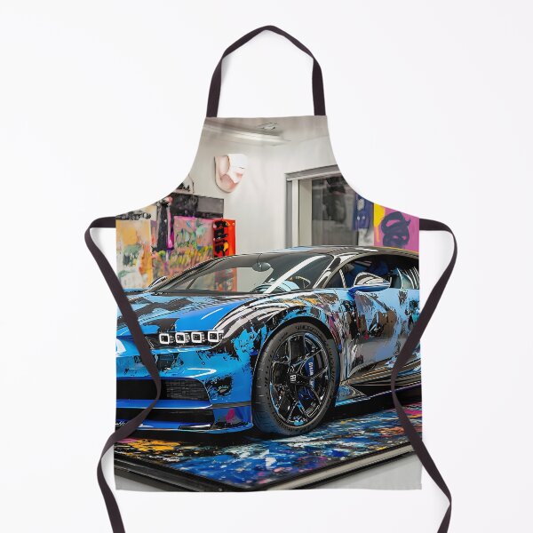 Item preview, Pop Art Bugatti Chiron – Bold & Dynamic Automotive Wall Art VI designed and sold by AutoPopStudio.