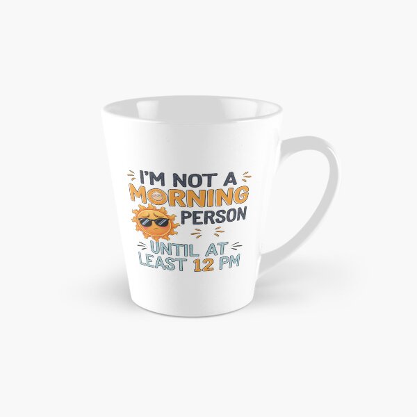Item preview, I'm not a morning person designed and sold by trendspatterns.