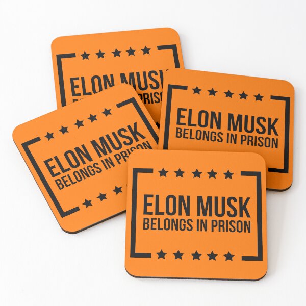 Item preview, Elon Musk belongs in prison  designed and sold by Rachel the Artist .