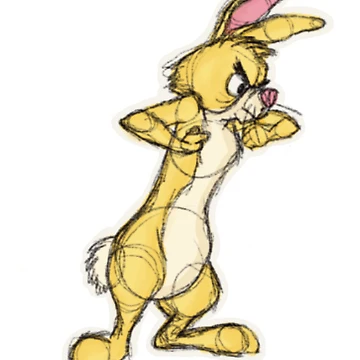 Artwork thumbnail, Angry Rabbit by Designs by Liv Gray
