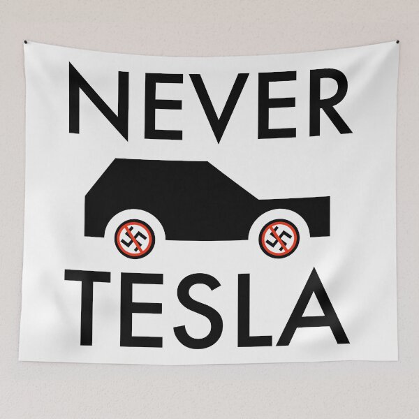 Item preview, Never Tesla  designed and sold by Rachel the Artist .