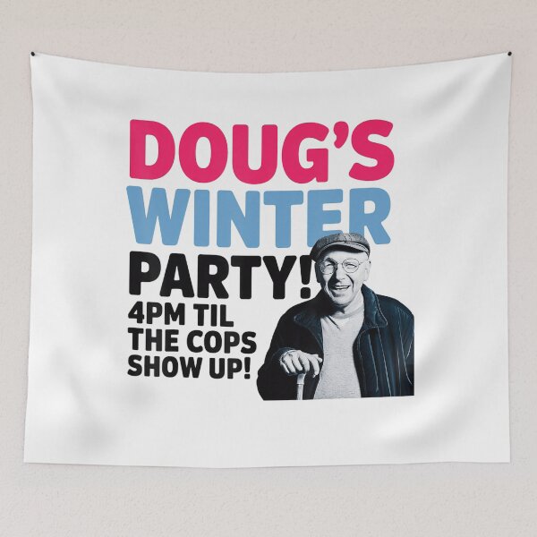 Item preview, Dougs Winter Party February Party designed and sold by GrulkeNedrow.