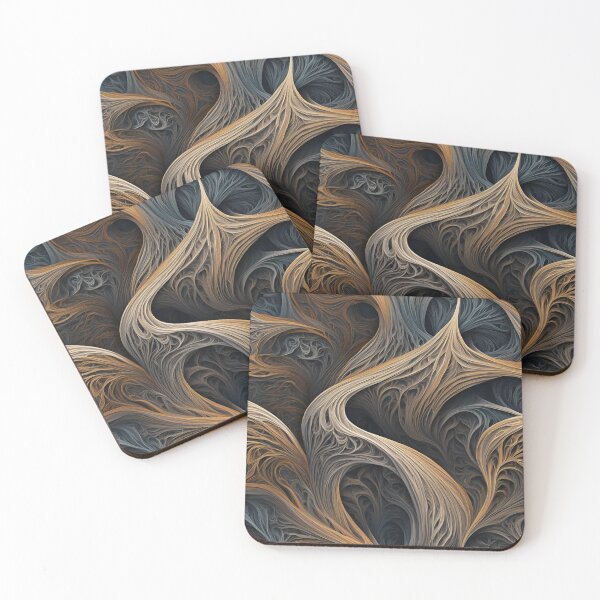 Item preview, Unraveled Threads - Abstract Fragmented Textile-Inspired Pattern designed and sold by Traloch O'Laoi.