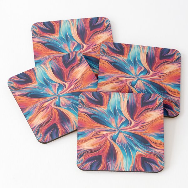 Item preview, Mirrored Reflections - Symmetrical Abstract Reflections in Geometric Form designed and sold by Traloch O'Laoi.