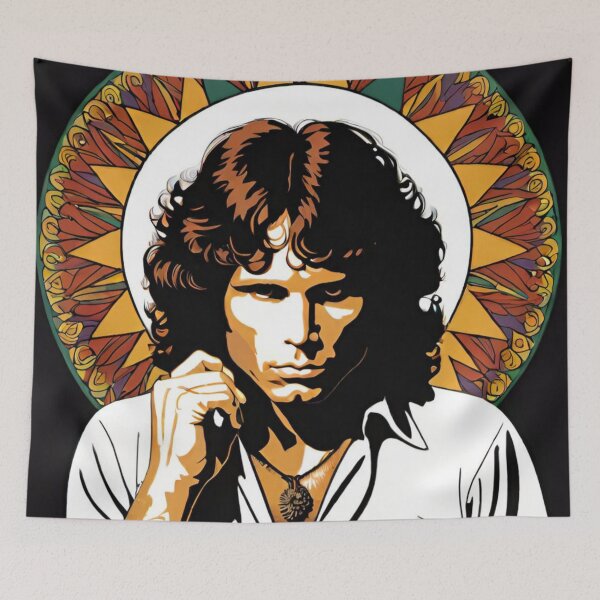 Item preview, Jim Morrison Trippy Art | TheAmericanPoet designed and sold by TheAmericanPoet.