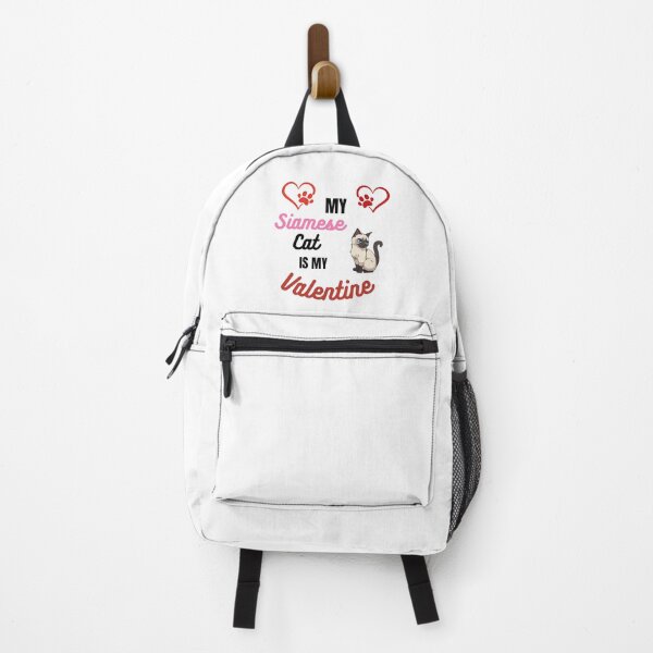 Item preview, My Siamese Cat Is My Valentine – Cute Cat Lover designed and sold by CuteDesignables.