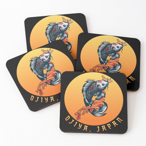 Item preview, Koi Fish Ojiya Japan designed and sold by StickyMcSticker.
